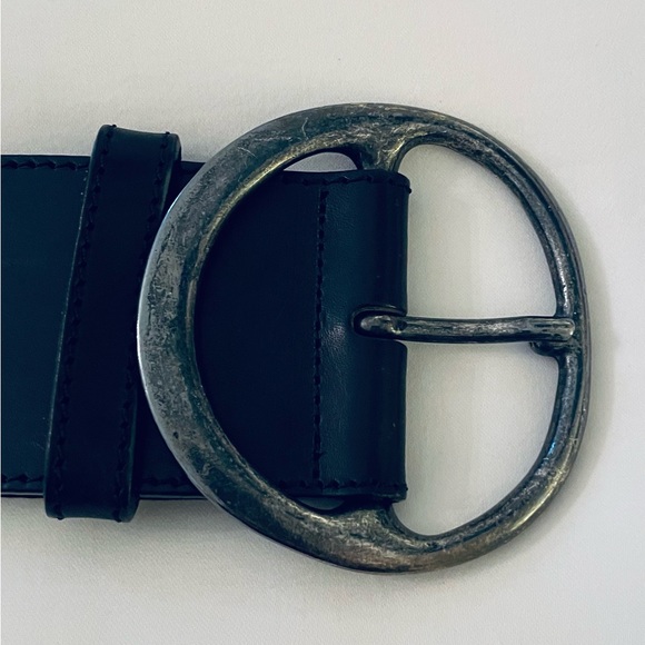 Vintage Italian Leather Belt - Picture 2 of 2